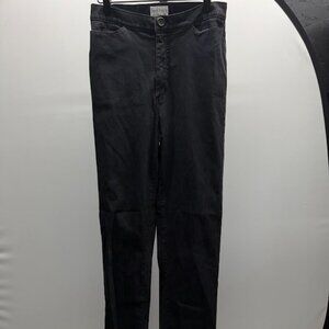 French Dressing Black Pattern Pants
